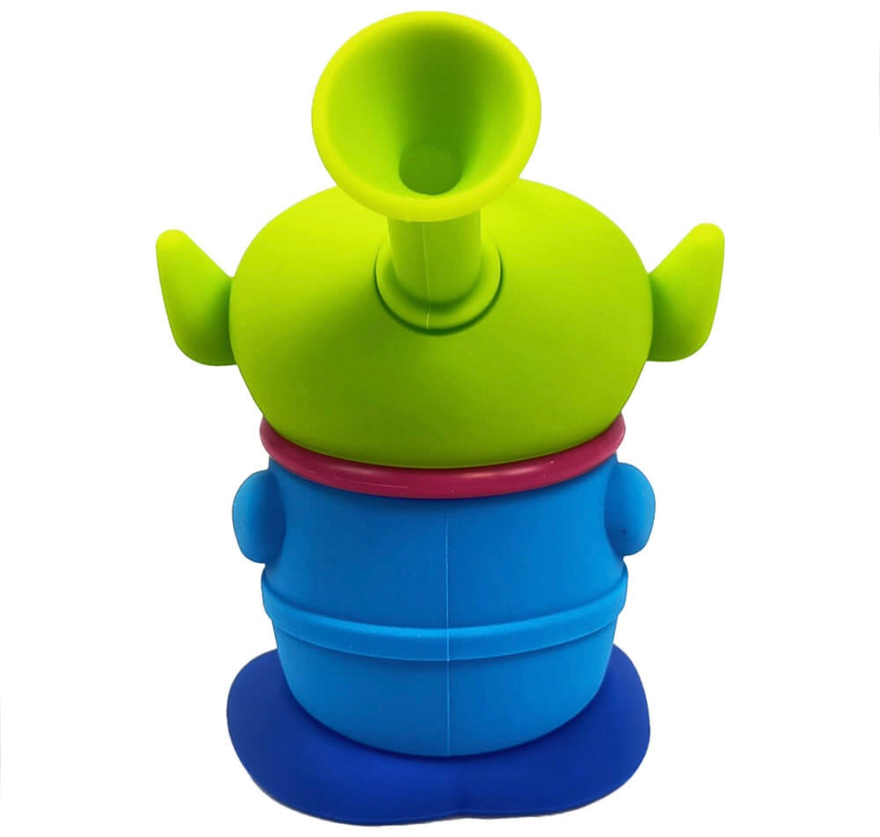 Bongo de silicone alienígena de três olhos com peças destacáveis 14cm